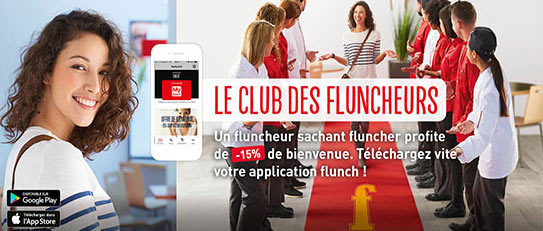 Devenez Myfluncher et obtenez 15% de remise