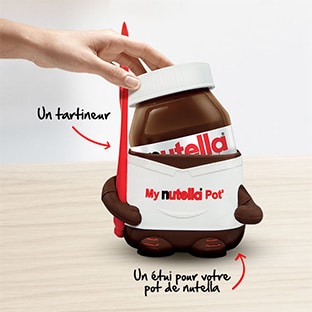 Etui Nutella et tartineur offerts dès 2 pots achetés