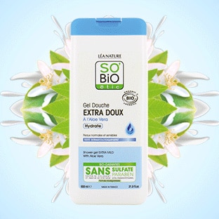 Test SO’BiO étic : 100 gels douche Extra Doux Aloe Vera gratuits