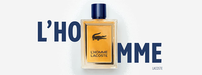 remportez l’une des 20 fragrances L’Homme de Lacoste