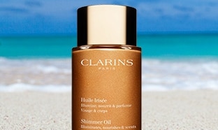 Clarins : Huile offerte (41€) + 3 échantillons pour tout achat