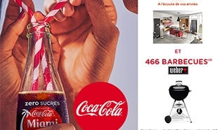 Jeu Coca-Cola Carrefour : 1 cuisine et 466 barbecues Weber
