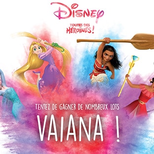 Jeu Picwic Disney Toutes des Héroïnes : 25 cadeaux Vaïana