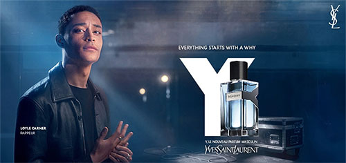 dose d’essai de Y, la nouvelle fragrance masculine d’YSL