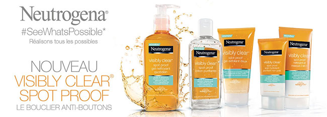 Tentez d’obtenir votre pack Neutrogena Visibly Clear Spot Proof