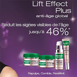 Test Lift Effect Plus Dermatoline Cosmetic : 200 soins gratuits