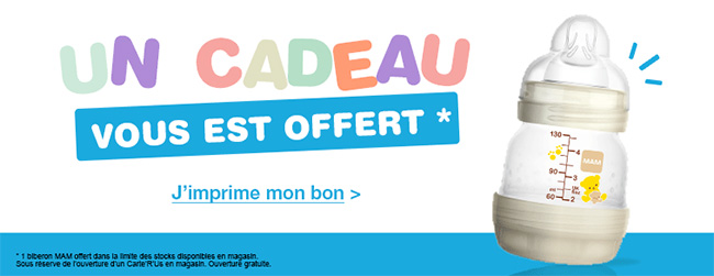 biberon MAM gratuit avec Toys”R”Us / Babies”R”Us