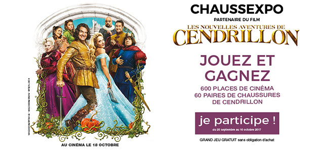 Tentez votre chance avec Les nouvelles aventures de Cendrillon !