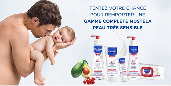 Gamme complète Mustela Peau Très Sensible