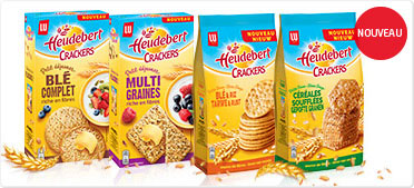 paquets de Crackers Heudebert à remporter