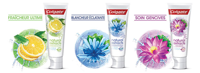 Testez gratuitement un dentifrice Colgate Natural Extracts