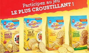 Jeu Ma vie en couleurs : 50 lots de crackers Heudebert à gagner