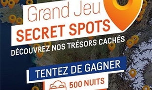 Jeu Secret Spots : 500 nuits Inter-Hotel à gagner