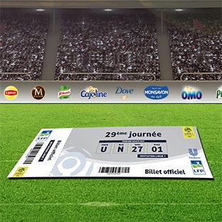 Jeu Unilever (achats) : 600 places de match de football à gagner