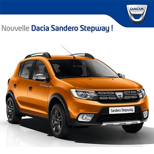 Jeu Renault : Voiture Dacia Sandero Stepway à gagner