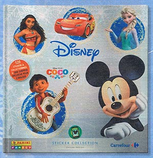 album Disney Panini chez Carrefour