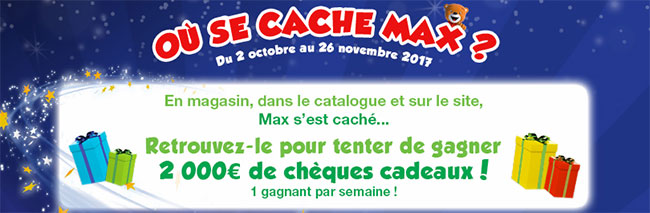 Chèques cadeaux Maxi Toys de 250€ à remporter