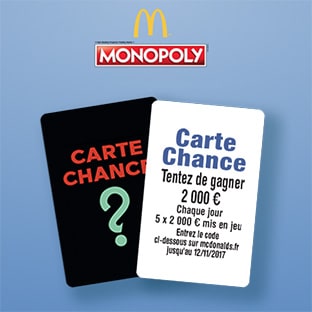 Comment utiliser les coupons monopoly mcdonalds