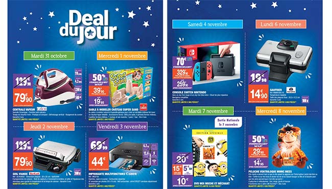 Les deals du jour de Carrefour Market