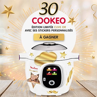 Jeu Moulinex : 30 robots Cookeo édition limitée à gagner