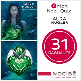 Jeu Nocibé Noci-Quiz : 31 parfums Mugler Aura à gagner