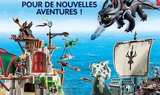 Jeu Gulli : 50 jouets Playmobil Dragons à gagner