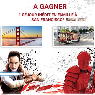 Jeu La Grande Récré Star Wars : Séjour à San Francisco à gagner