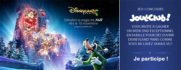 gagnez un séjour VIP à Disneyland et de nombreuses invitations