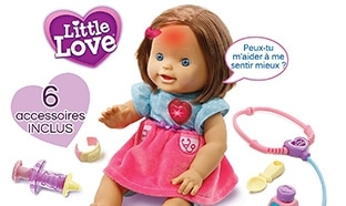 Ma poupée à soigner Little Love VTech moins chère à 39,99€