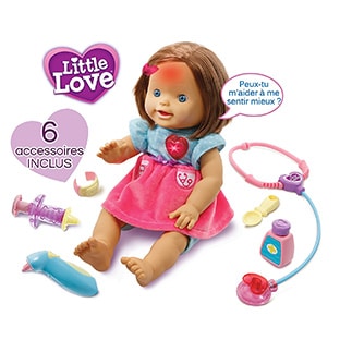 Ma poupée à soigner Little Love VTech moins chère à 39,99€