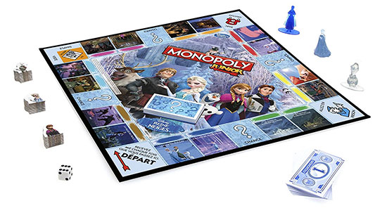 Monopoly La Reine des Neiges Hasbro avec 60% de réduction