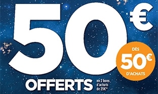 Picwic lancement Noël : 50€ offerts en bons d’achat dès 50€