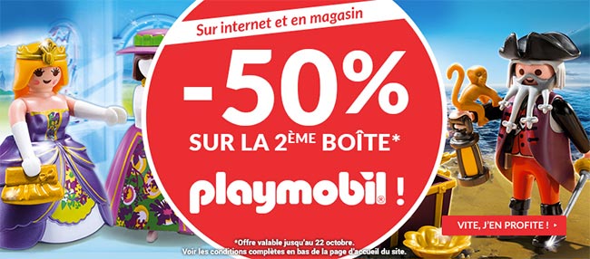 Promo Playmobil à La Grande Récrée