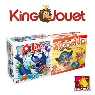 Promo King Jouet : 2 jeux Asmodee à 9,99€ au lieu de 22,48€