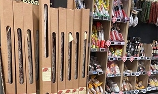 Insolite : Saucisson géant de 1,2 mètre chez Leclerc