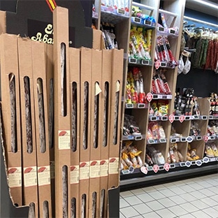 Insolite : Saucisson géant de 1,2 mètre chez Leclerc