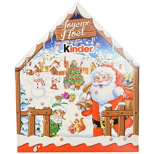 Calendrier de l’Avent Kinder moins cher (5,62€) sur Amazon