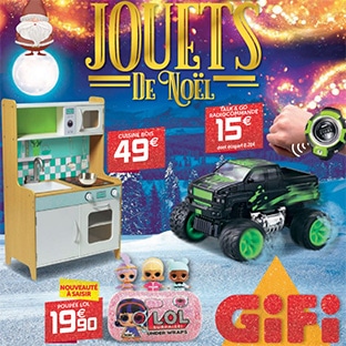 Catalogue de Noël Gifi 2018
