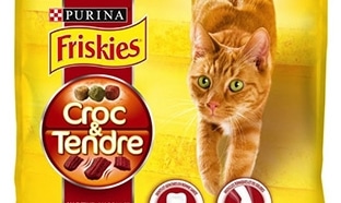 Echantillons de croquettes Friskies Croc & Tendre pour chats