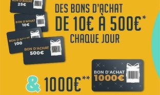 Jeu Cdiscount Black Friday : 11’005 bons d’achat à gagner