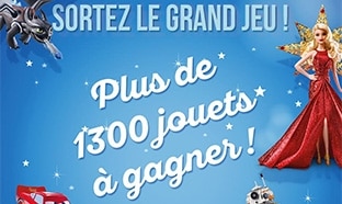 Sortez le Grand Jeu Cora : 1342 jouets à gagner pour Noël