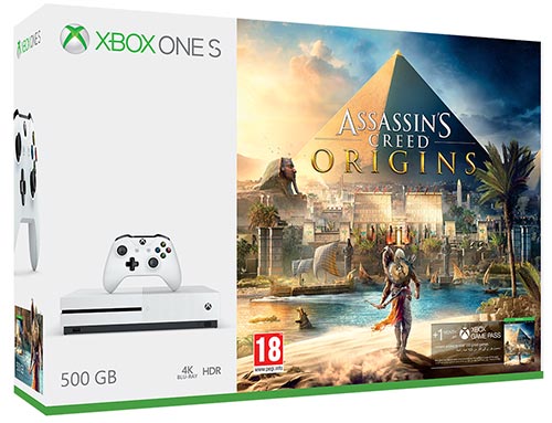 Promo Pack Pack Xbox One S 500 Go Assassin's Creed Origin