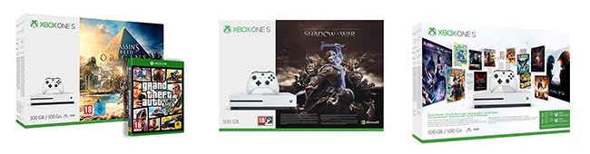 Pack Xbox One S en promo sur Amazon