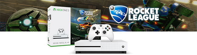 Réduction de 100€ sur le pack Xbox One S Rocket League