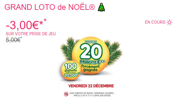 réduction Shopmium pour le Loto de Noël 