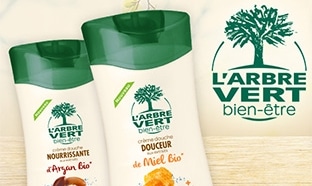 Test CVous : 240 crèmes douches L’Arbre Vert gratuites