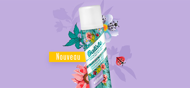 Shampoing sec Batiste Wildflower à tester