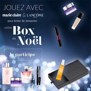 Jeu de Noël Marie Claire : 12 box de produits Lancôme à gagner