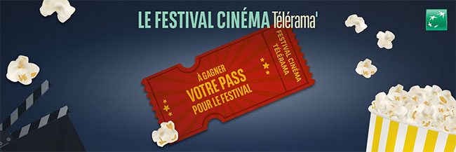 Gagnez votre place pour le Festival Cinéma Télérama