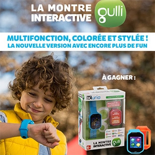 Jeu Gulli : 30 montres interactives pour enfants à gagner